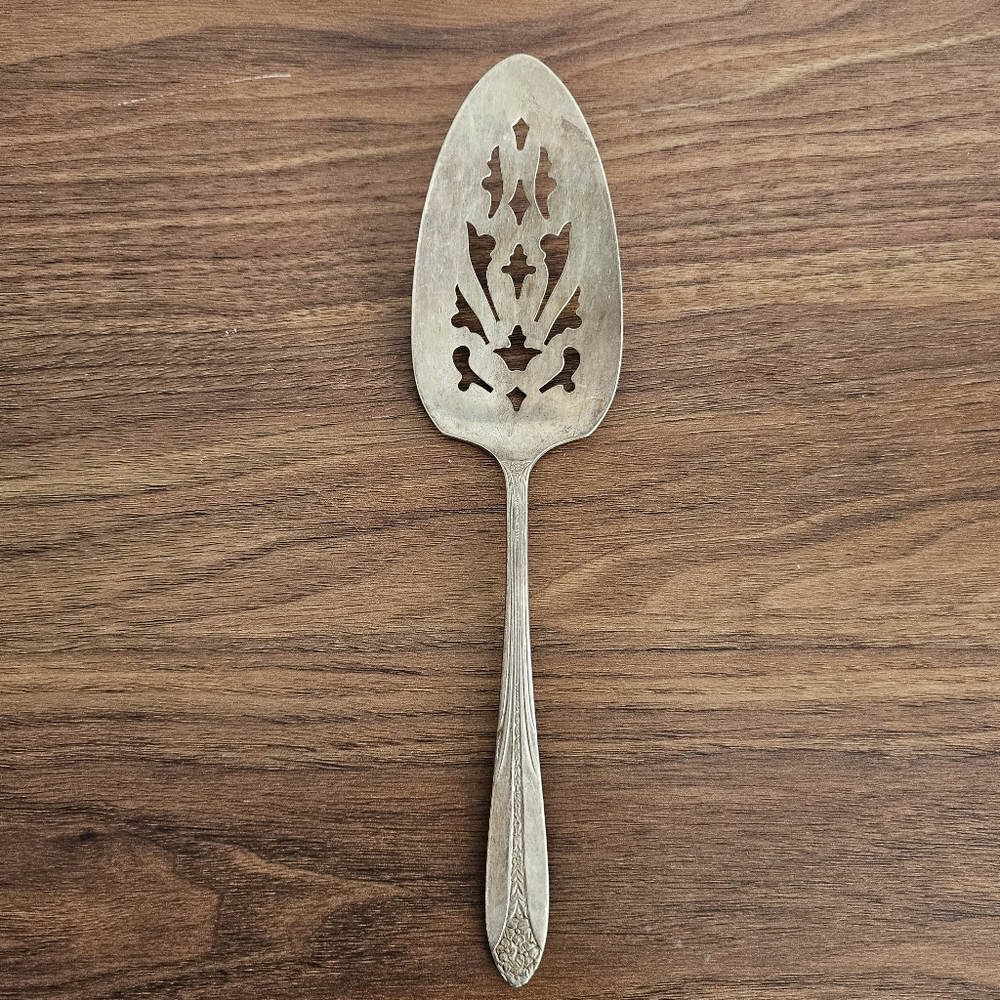 National Silver Plate 1940 PRINCESS ROYAL Pattern Pastry cake Pie Server